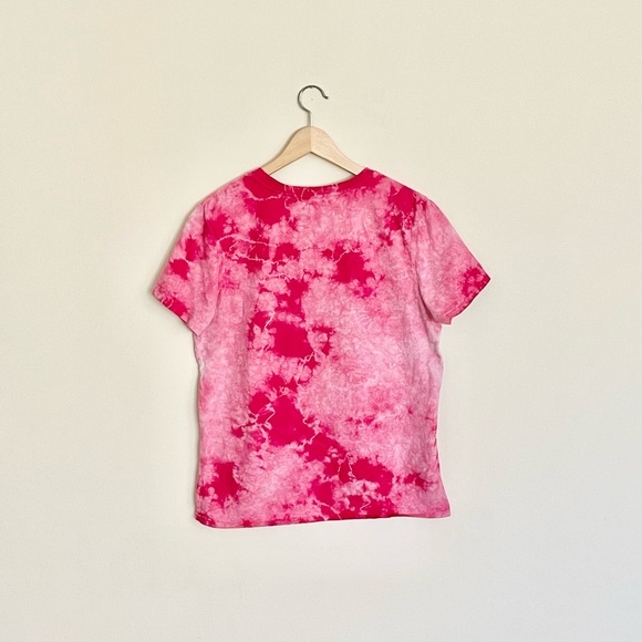 Sullen Angels Party Panther Tie Dye Pink T Shirt Women’s size Large - Picture 4 of 6